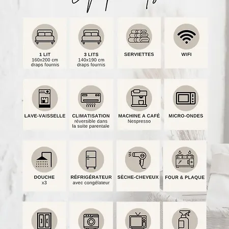 别墅 Luna - 9 Couchages - Terrain Petanque - Wifi - Netflix *